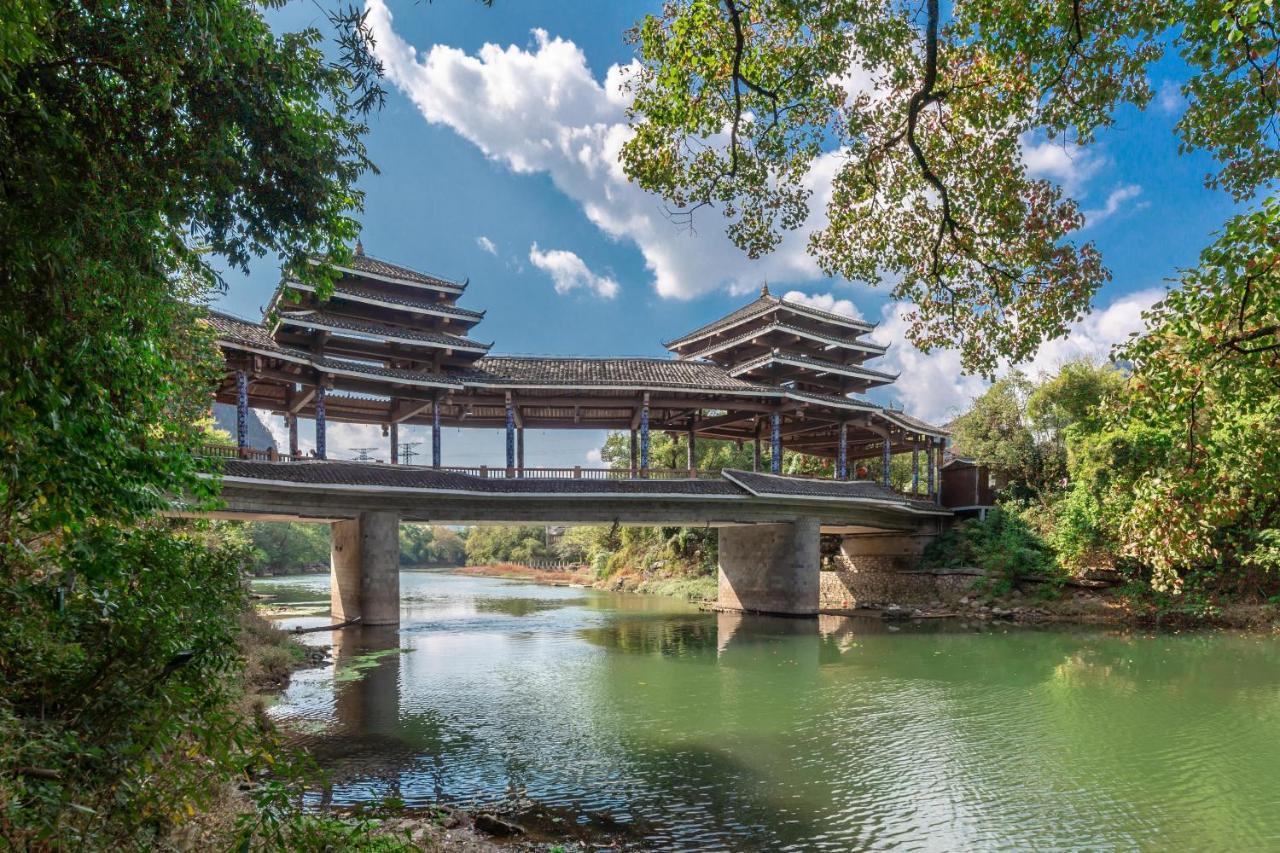 Serene Vale Inn Guilin-Free One Way Pick Up Service To High-Speed Railway Station For 2 Nights Zewnętrze zdjęcie
