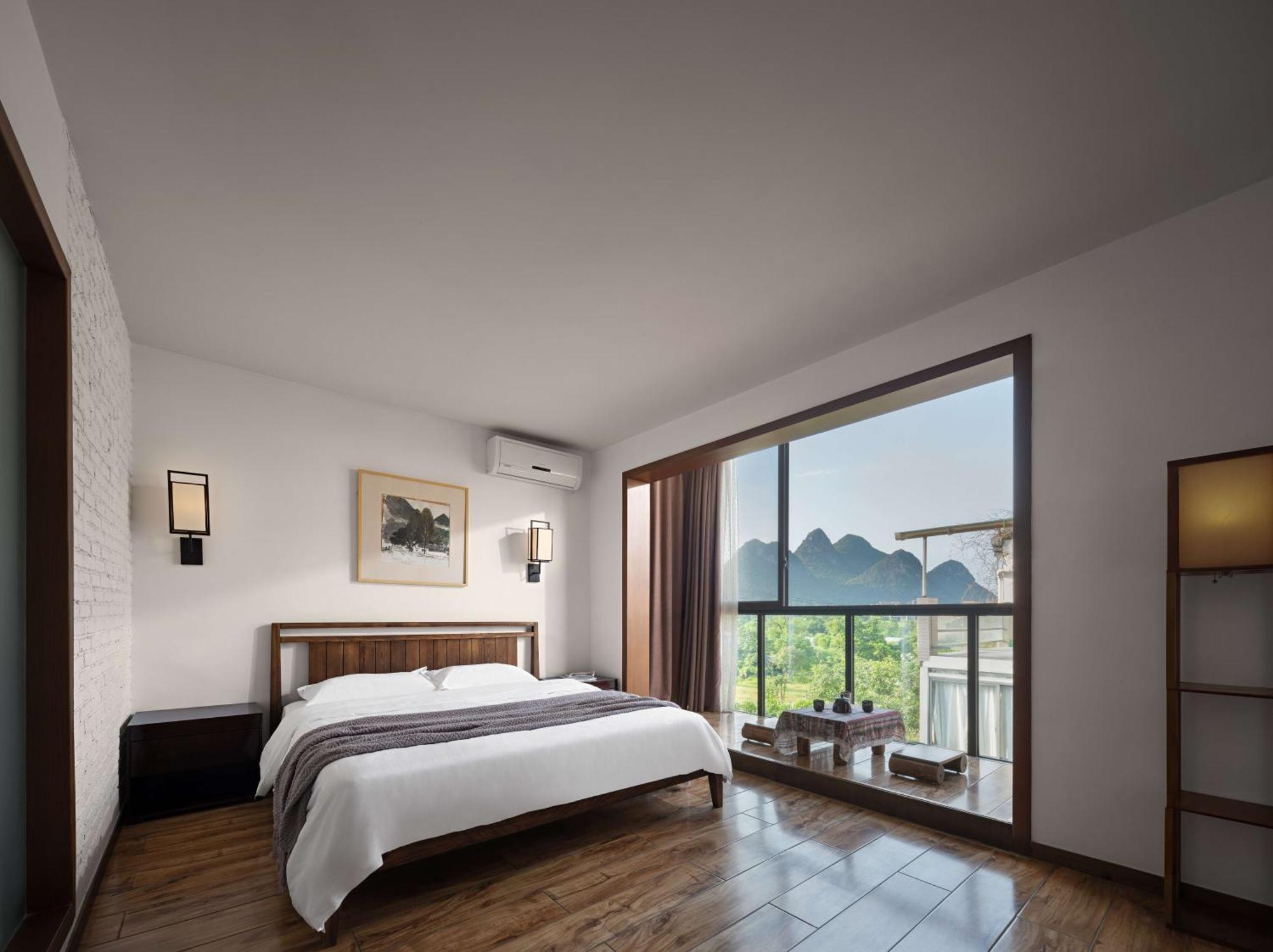 Serene Vale Inn Guilin-Free One Way Pick Up Service To High-Speed Railway Station For 2 Nights Zewnętrze zdjęcie