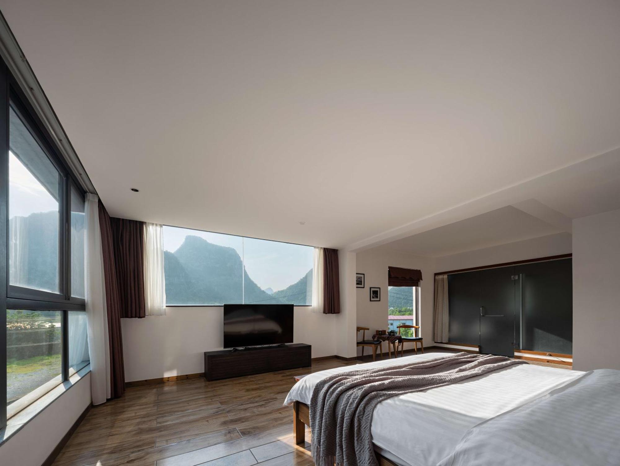 Serene Vale Inn Guilin-Free One Way Pick Up Service To High-Speed Railway Station For 2 Nights Zewnętrze zdjęcie